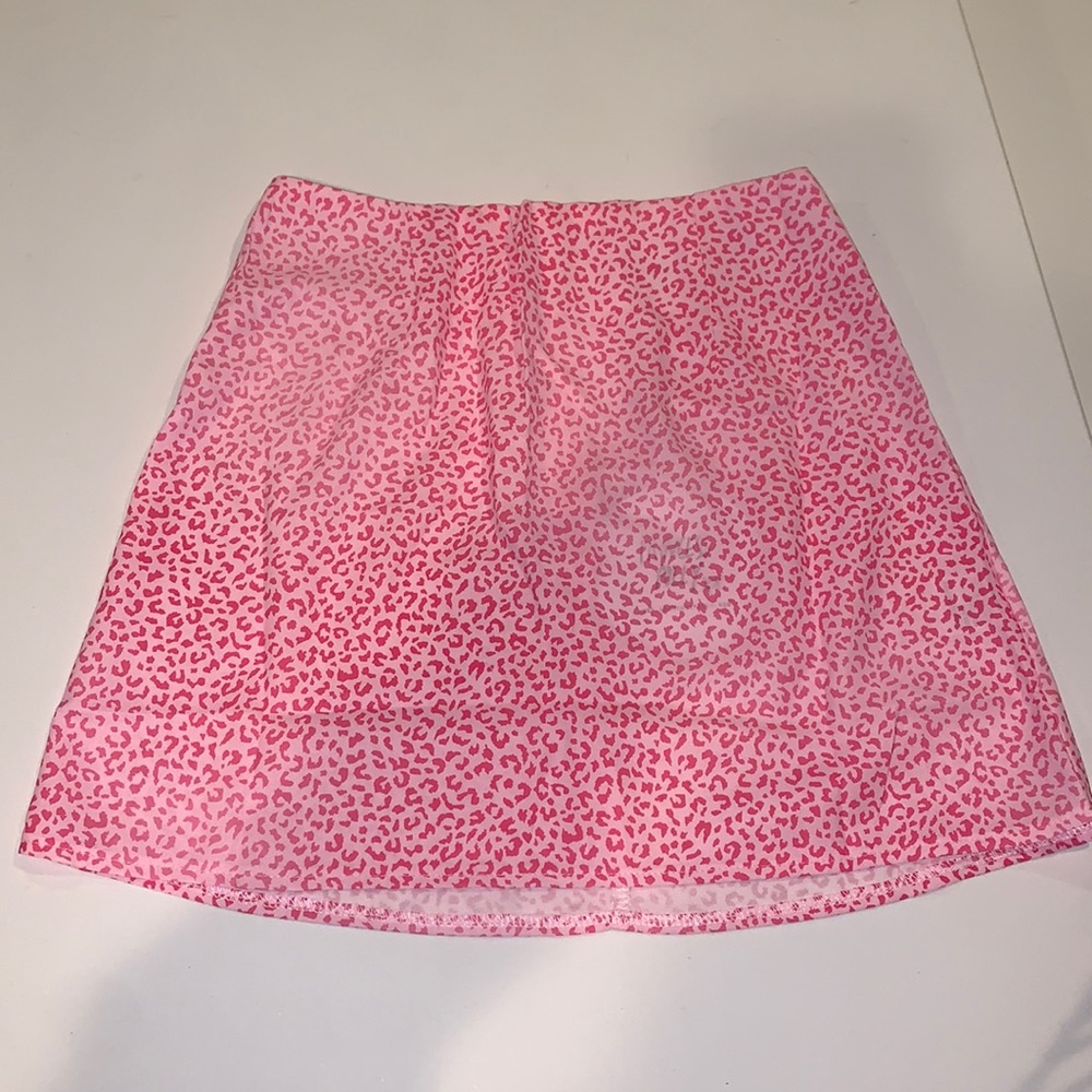princess polly mini cheetah skirt